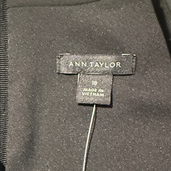 Ann Taylor Elegant Black Midi Dress - Picture 9 of 12